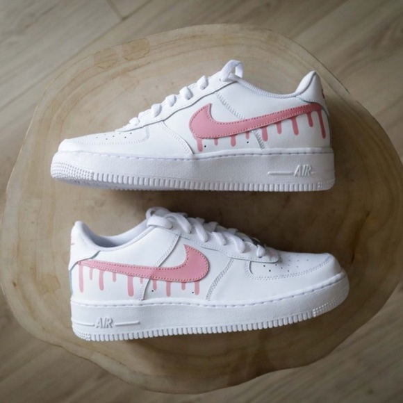 air force 1 pink drip
